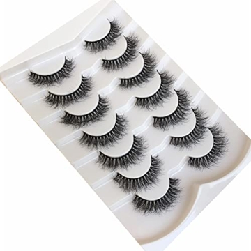Pooplunch 8D SILKY LASH - Natural Fluffy Faux Mink Lashes