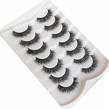 Pooplunch 8D SILKY LASH - Natural Fluffy Faux Mink Lashes