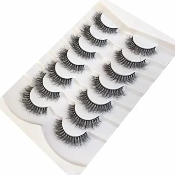 Pooplunch 8D SILKY LASH - Natural Fluffy Faux Mink Lashes