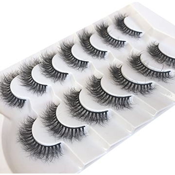 Pooplunch 8D SILKY LASH - Natural Fluffy Faux Mink Lashes