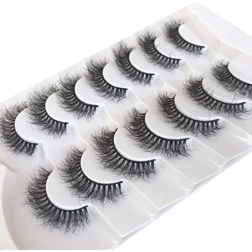 Pooplunch 8D SILKY LASH - Natural Fluffy Faux Mink Lashes