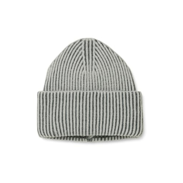 Stylish Women's Two-Tone Beanie for Winter Comfort