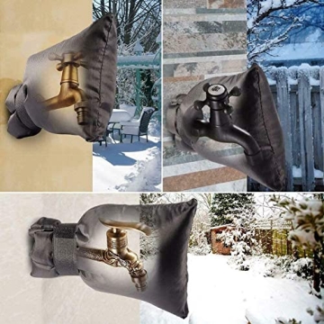 Hometopia Outdoor Faucet Cover for Winter - Insulated Protection