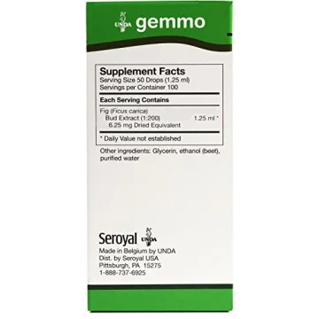 UNDA Gemmo Therapy Ficus Carica Natural Remedy for Health