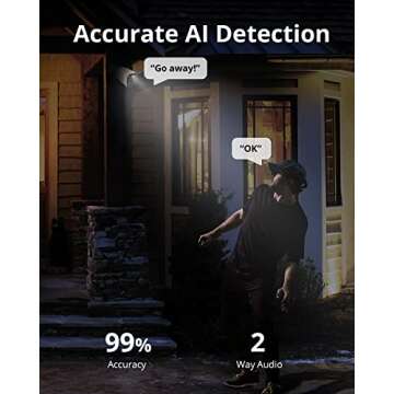 eufy 4G LTE Solar Powered 2K HD Security Camera with Human Detection, GPS - Includes SIM Card and Local Storage