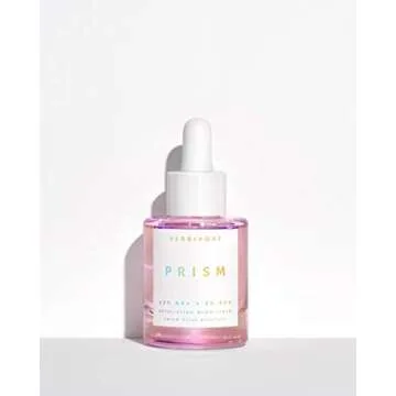 HERBIVORE Prism AHA + BHA Exfoliating Glow Serum – Natural, Effective Resurfacing Serum for Smooth, Glowing Skin, Plant-based, Vegan, Cruelty-free, 30mL / 1 oz