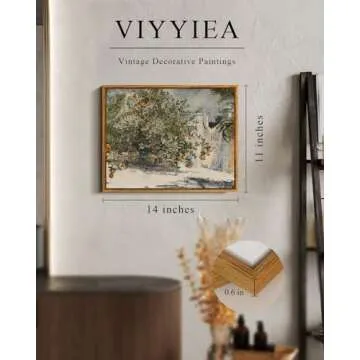 VIYYIEA Vintage Plant Wall Art - Timeless Elegance
