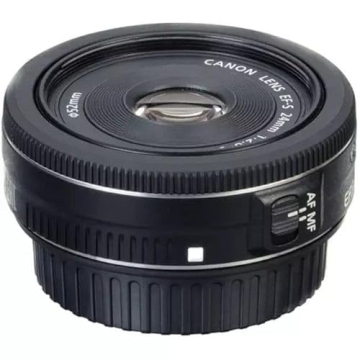 Canon EF-S 24mm f/2.8 STM Lens for Canon APS-C Cameras