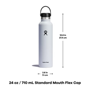 Durable Hydro Flask 24 oz Water Bottle for Hot and Cold Drinks