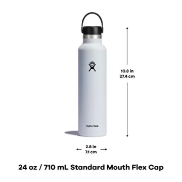 Durable Hydro Flask 24 oz Water Bottle for Hot and Cold Drinks
