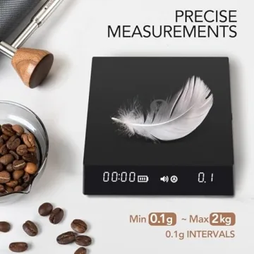 Precision TIMEMORE Black Mirror Nano Coffee Scale for Brewing