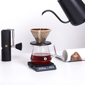 Precision TIMEMORE Black Mirror Nano Coffee Scale for Brewing