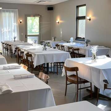 Niuara White Plastic Table Cloth Rectangle Table 15 Pack - Perfect for Events! 54''×108''