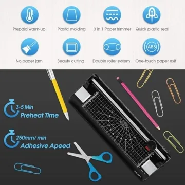 YE381 13inch Laminator Machine for Home Office and School Use