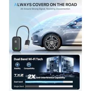 TXZ Wireless CarPlay Adapter for Seamless Connectivity