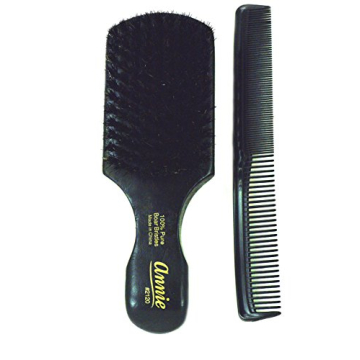 Soft Mini Wave Brush with Natural Boar Bristles