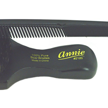 Soft Mini Wave Brush with Natural Boar Bristles
