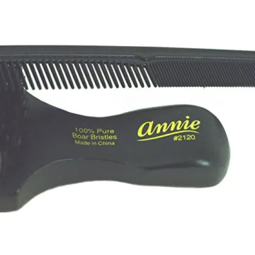 Soft Mini Wave Brush with Natural Boar Bristles
