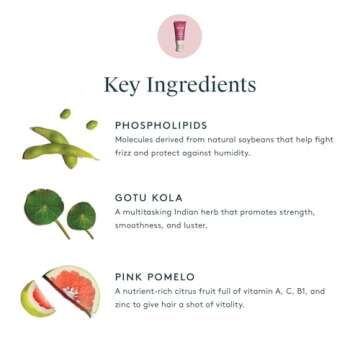 Virtue Un-Frizz Leave-In Hair Treatment for Curly Hair and Frizz Control, Sulfate Free, Safe for All Hair Types, Color Safe