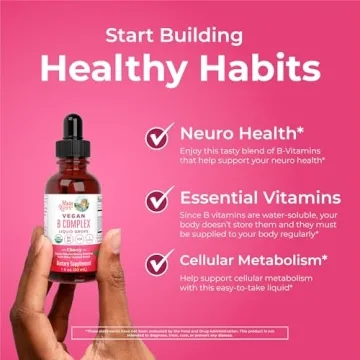 Organic B Complex Drops for Energy & Metabolism Support