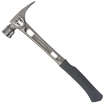 Stiletto Titanium Milled Face Hammer Lightweight Durable 15oz