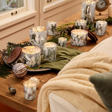 Thymes Frasier Fir 3-Wick Candle - Luxury Scented Fragrance