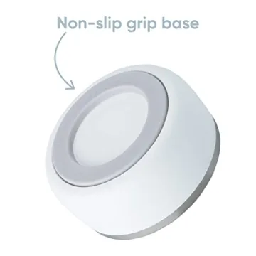 Owala Pet Bowl - Durable Stainless Steel, Food and Water Bowl for Dogs, Cats, and All Pets, Non-Slip Base, 48oz, White (Shy Marshmallow)