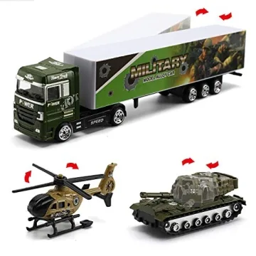 26 Pcs Military Truck and Soldier Set for Kids