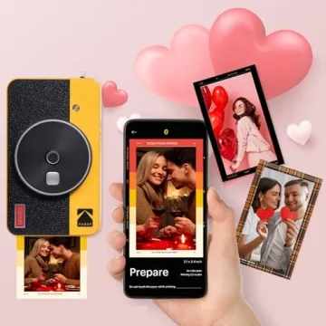 KODAK Mini Shot 2 Retro Camera & Photo Printer Bundle