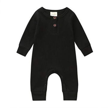 Niceclould Newborn Baby Knitted Romper Jumpsuit 0-18M