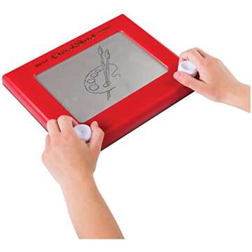 Etch A Sketch Classic, Drawing Toy with Magic Screen, for Ages 3 and up (Style May Vary)