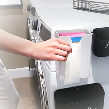 Stylish Magnetic Dryer Sheet Organizer for Laundry Room
