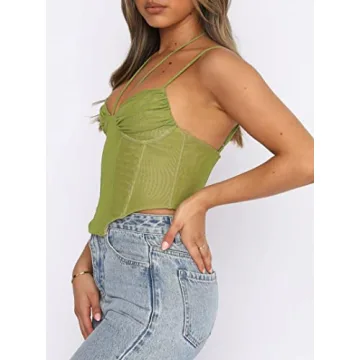 Sexy Bustier Crop Tank for Women | Sophisticated and Stylish