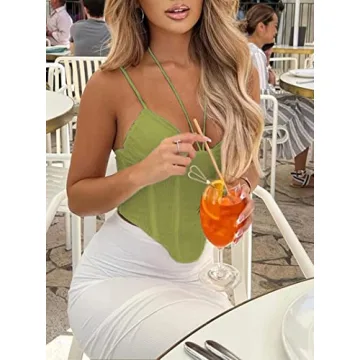 Sexy Bustier Crop Tank for Women | Sophisticated and Stylish