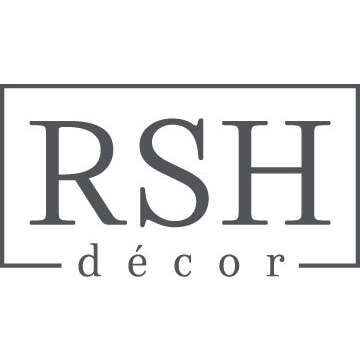 RSH DECOR: Lumbar Throw Pillows Set of 2 | 20” x 12" | All-Weather Spun Fabric | Water and Fade-Resistant | Outdoor Support Pillows for Patio Furniture | Black & White Stripe