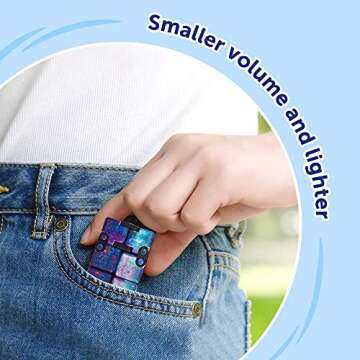 VATOS Infinite Cube Fidget Toy - Stress Relief & Calm Focus