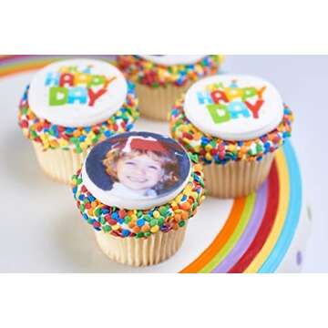 288 PhotoCake 2" Edible Frosting Sheets for Baking