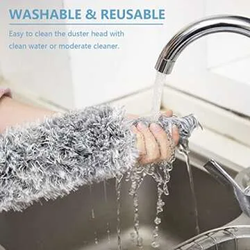 Extendable Microfiber Duster for High Ceilings Clean