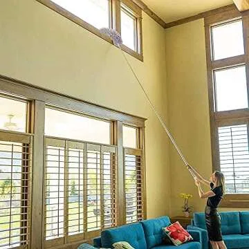 Extendable Microfiber Duster for High Ceilings Clean