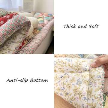 Awjcsv Cotton Sofa Cover, Non Slip Couch Cover for Dogs Washable, Couch Covers for 3 Cushion Couch Sofa Pet Friendly, Pet Couch Covers for Sofa (Red, 27.6" x 82.7")