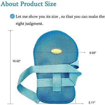 Fanwer Dementia Restraint Gloves - 2PCS, Control Mitts Safety Hand Glove, Restraint Mitts, Dementia Products for elderly