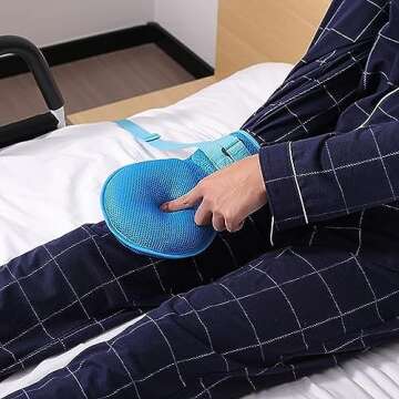 Fanwer Dementia Restraint Gloves - 2PCS, Control Mitts Safety Hand Glove, Restraint Mitts, Dementia Products for elderly