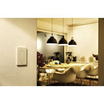 Eve Light Switch - Apple HomeKit Smart Home, Smart Light Switch, Set Timers & Schedules, Bluetooth, App Compatibility