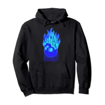 Cremate the Patriarchy Funeral Director, Mortician, Embalmer Pullover Hoodie