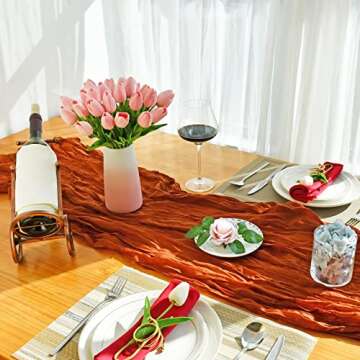 Mandy's 28pcs Light Pink Flowers Artificial Tulip Gradient Pink Vase Silk Fake Flowers 13.5" for New Year Spring Mother's Day Valentine’s Day Gifts in Bulk Home Kitchen Wedding Decorations