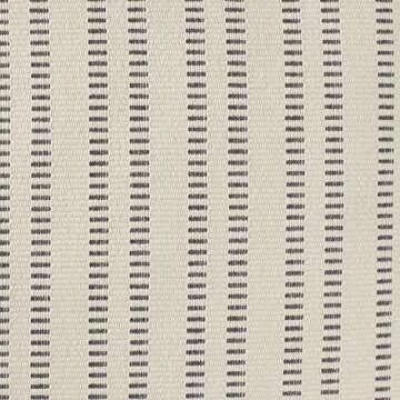 Amazon Brand – Stone & Beam French Laundry Stripe Decorative Throw Pillow, 17" x 17", Ivory, Grey