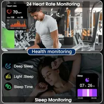 Smart Watch for Men Women with Call and Fitness Features