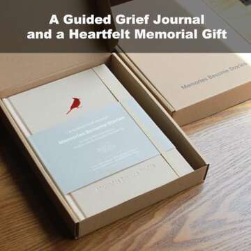 WOOWA Guided Grief Journal for Navigating Loss - Memorial Gifts