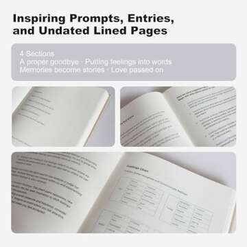 WOOWA Guided Grief Journal for Navigating Loss