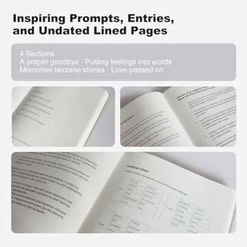 WOOWA Guided Grief Journal for Navigating Loss